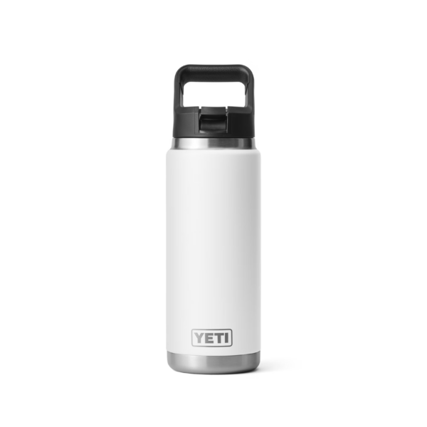 YETI Bottle, 26oz (769ml), Tapa de Popote - Blanco